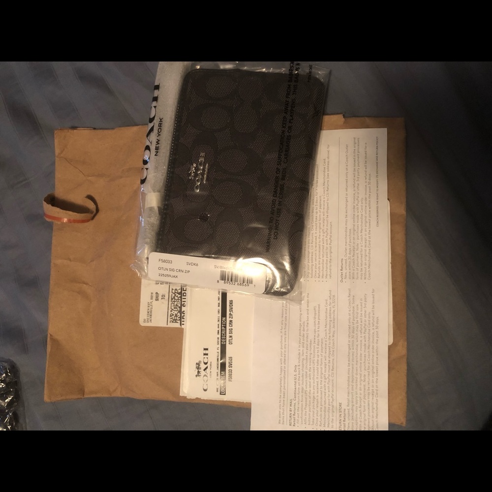 Coach wristlet